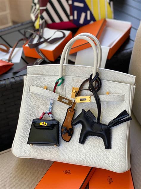 bag charms hermes